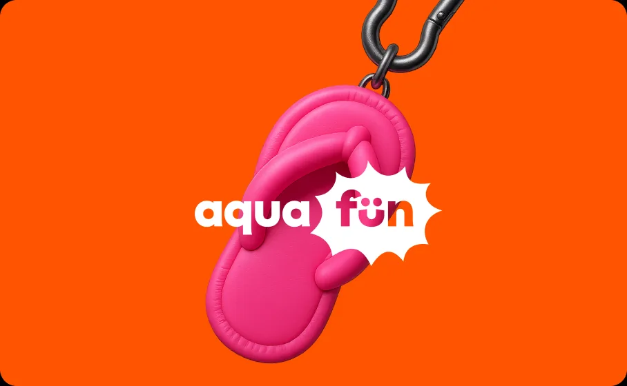 Aquafun brand campaign visual