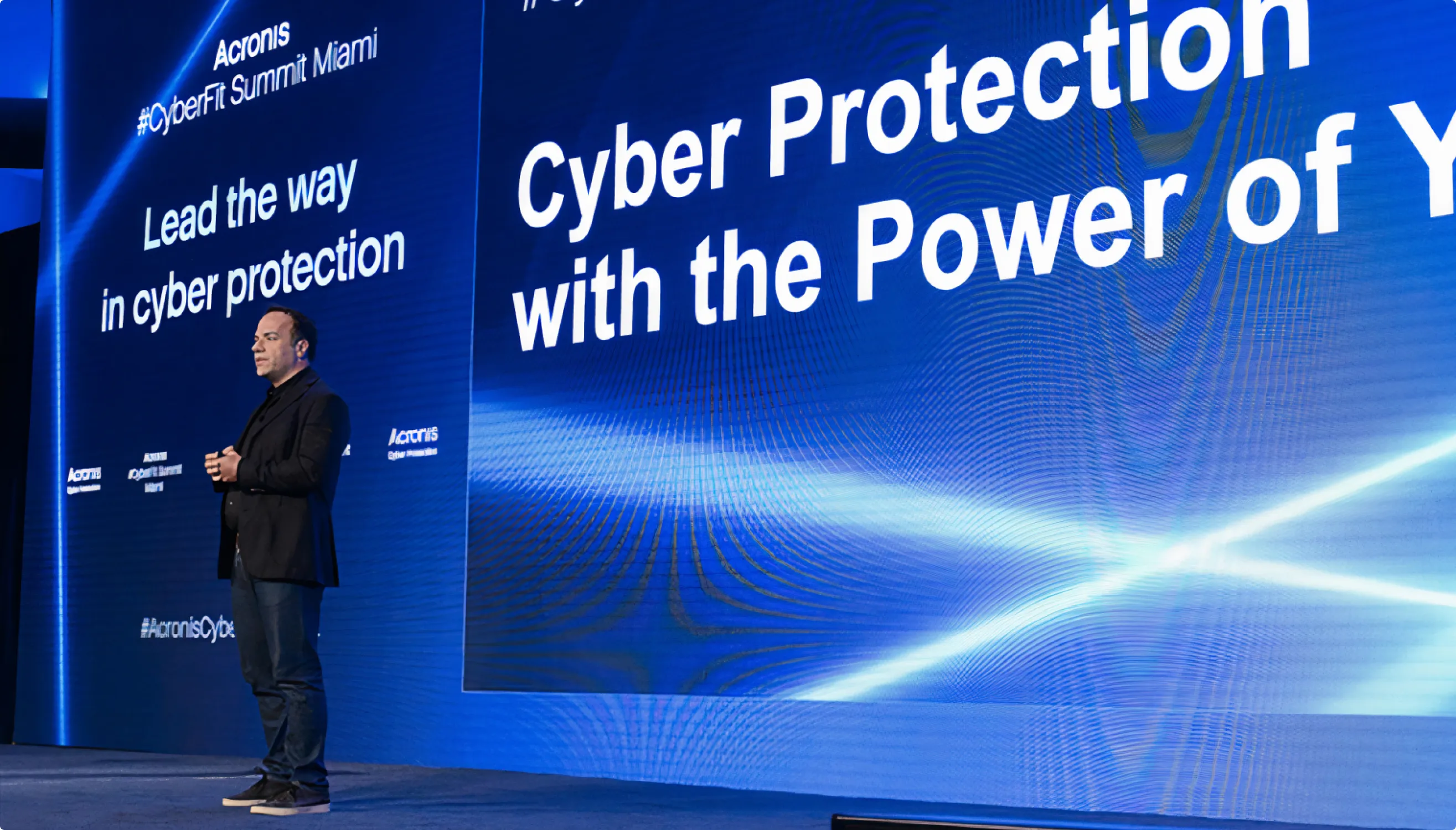 Acronis summit tickets with ray graphics