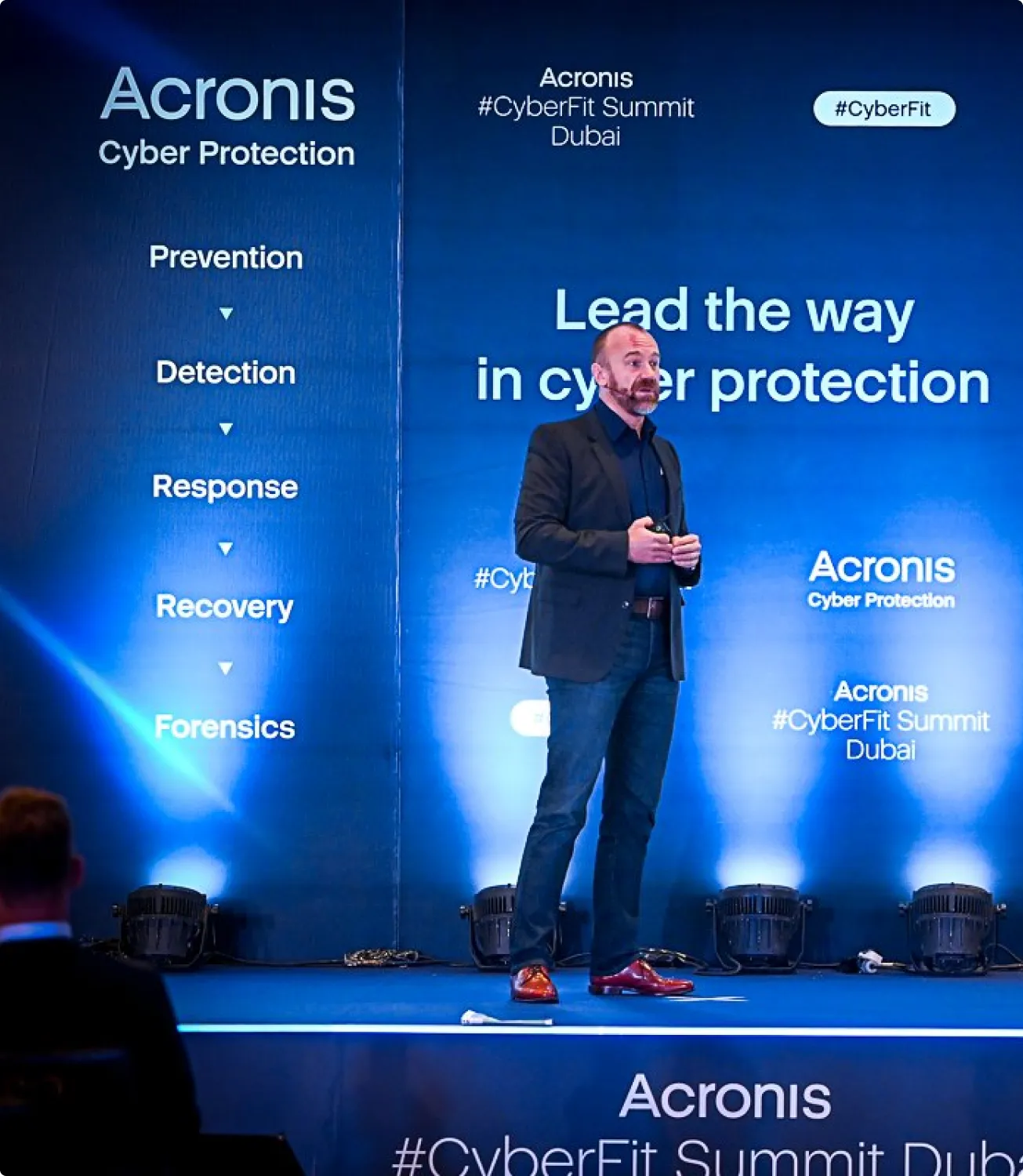 Acronis summit environmental graphics