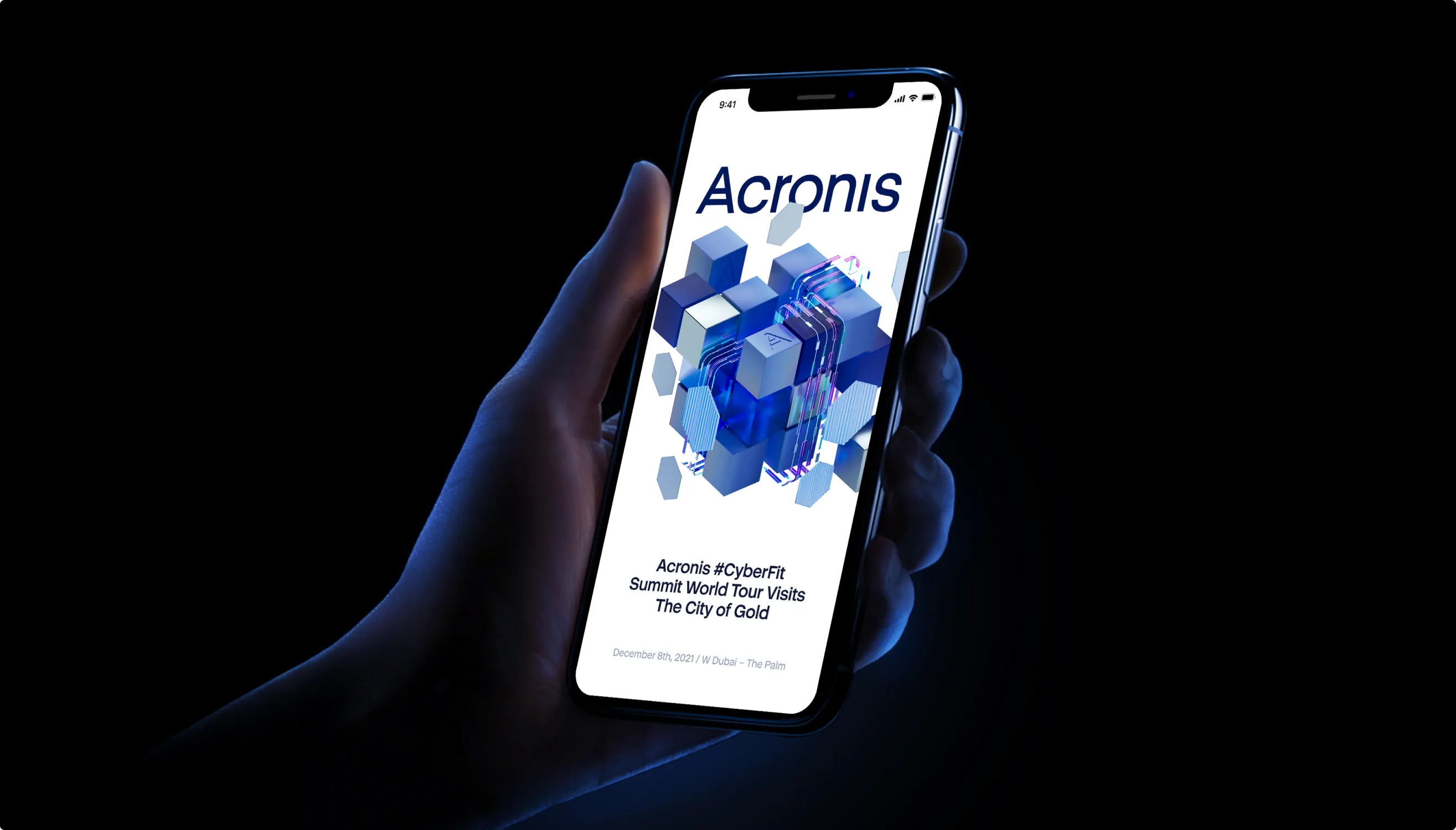 Acronis summit mobile experience on iPhones