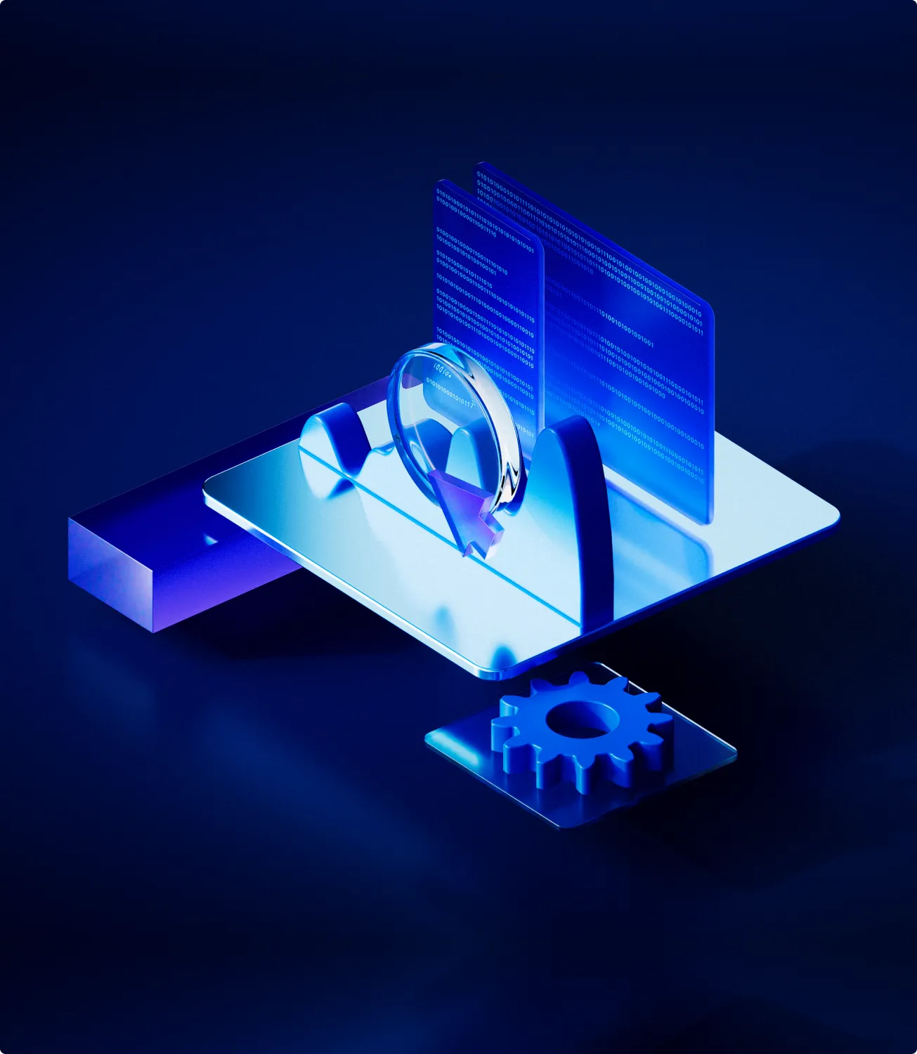 Acronis 3D visual element: protected devices
