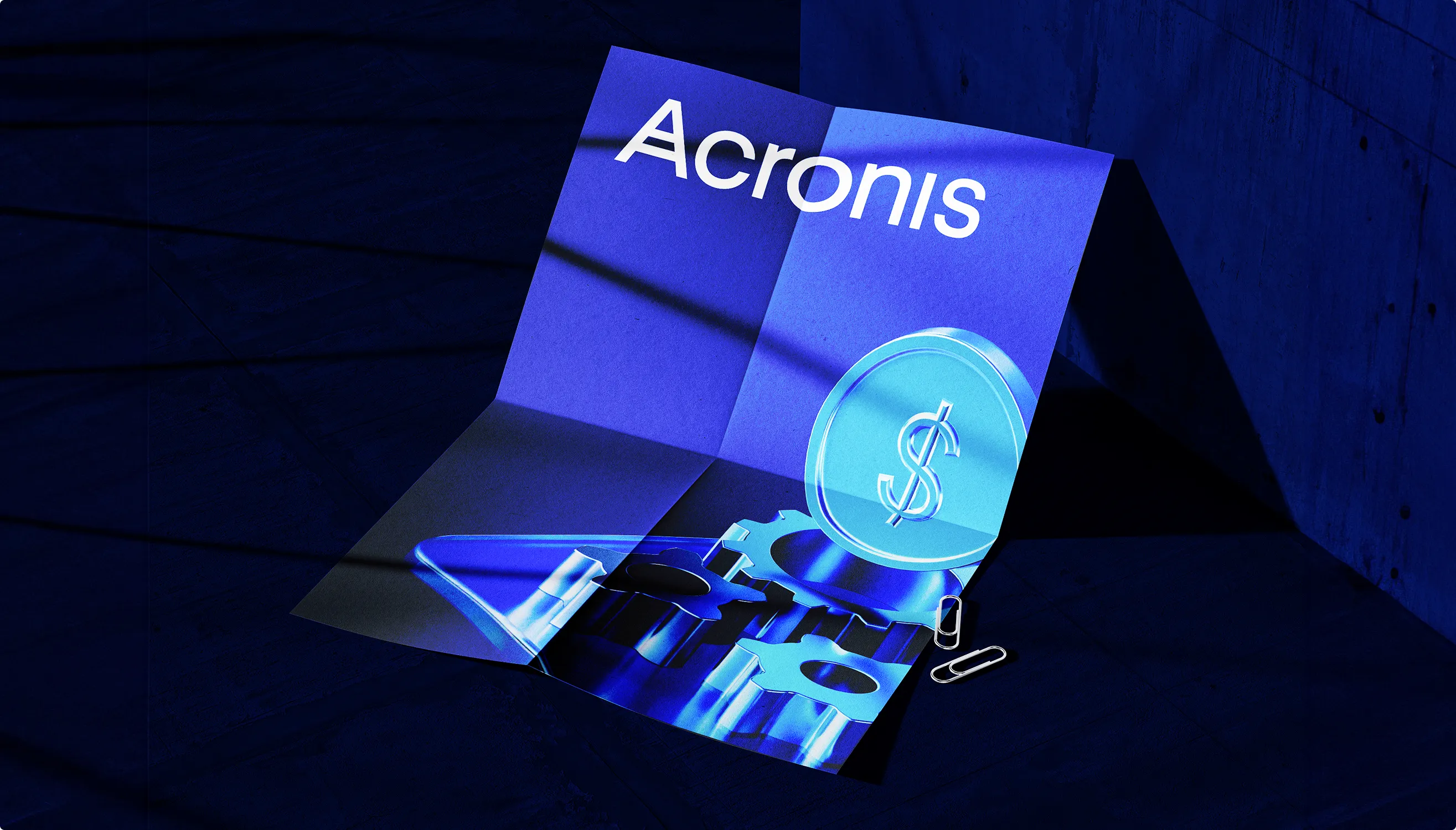Acronis summit brand mockup