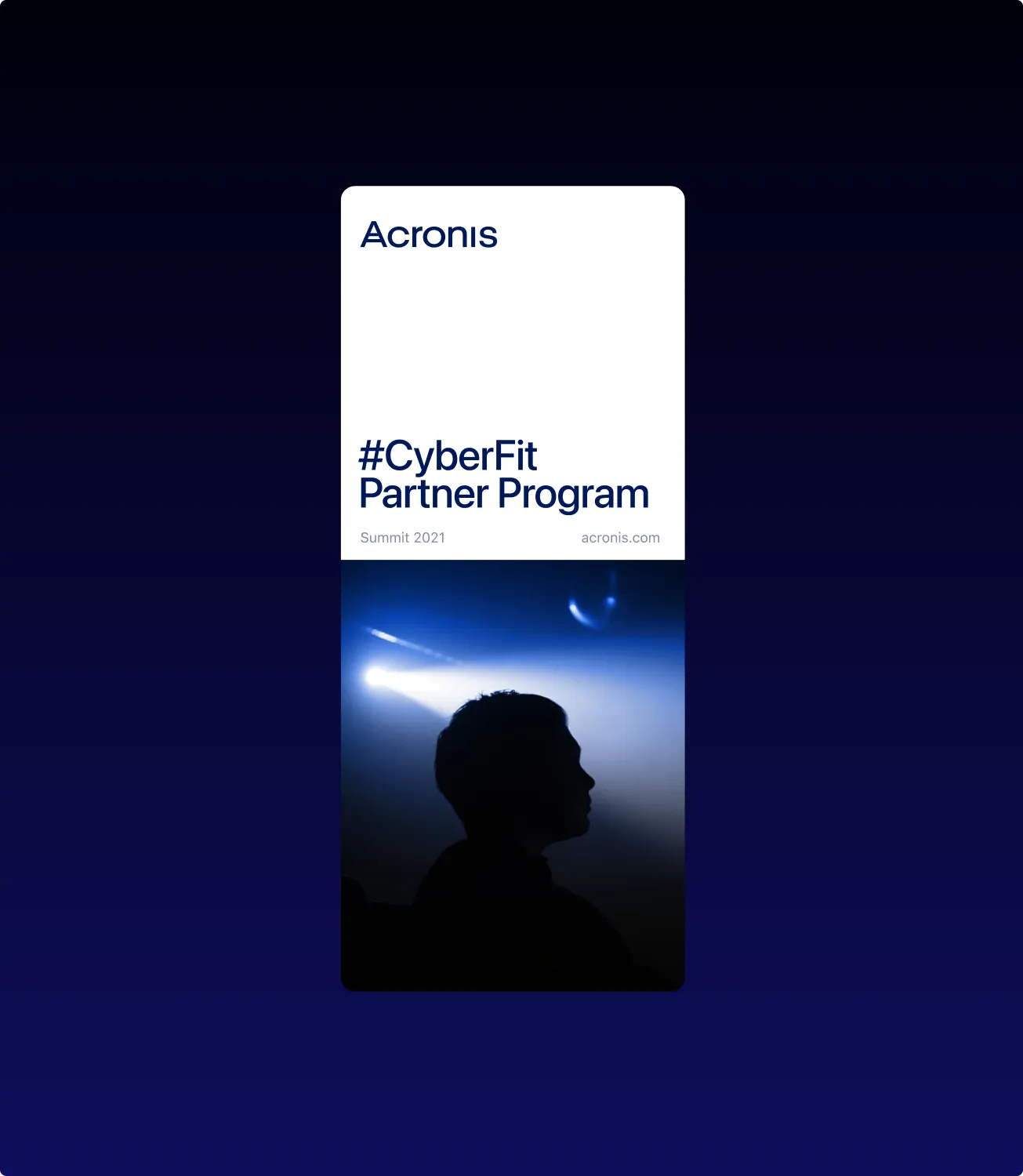 Acronis summit interface screen
