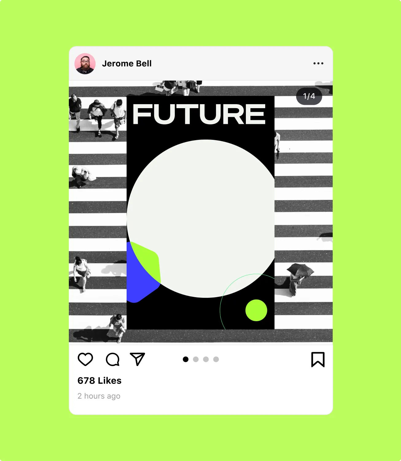 Chuck social post: The future of payments