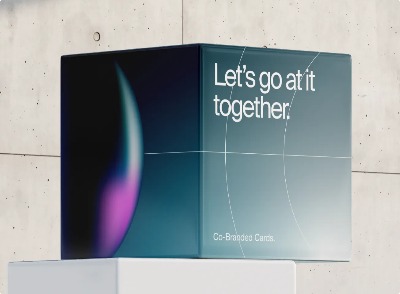 Deserve abstract gradient illustration