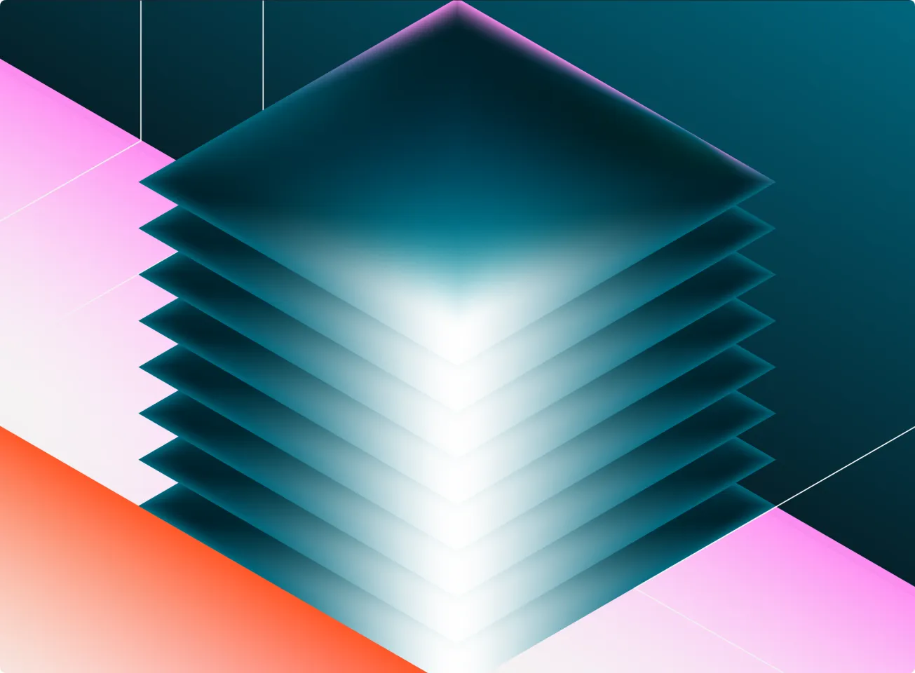 Deserve gradient artwork detail