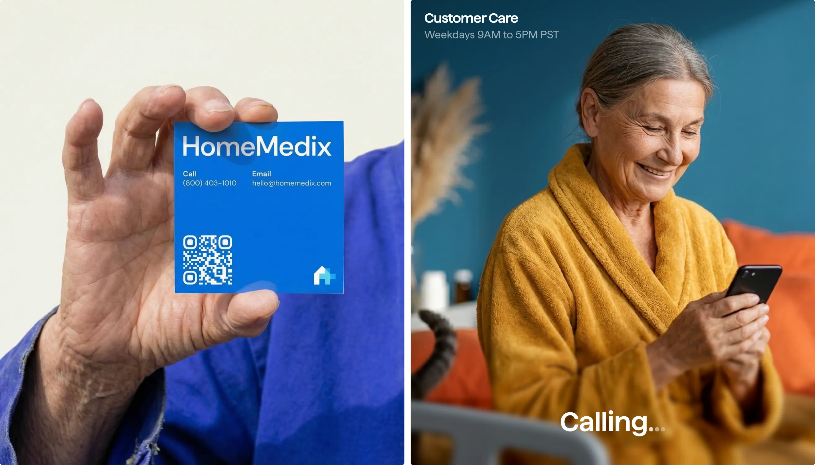 HomeMedix app calling screen
