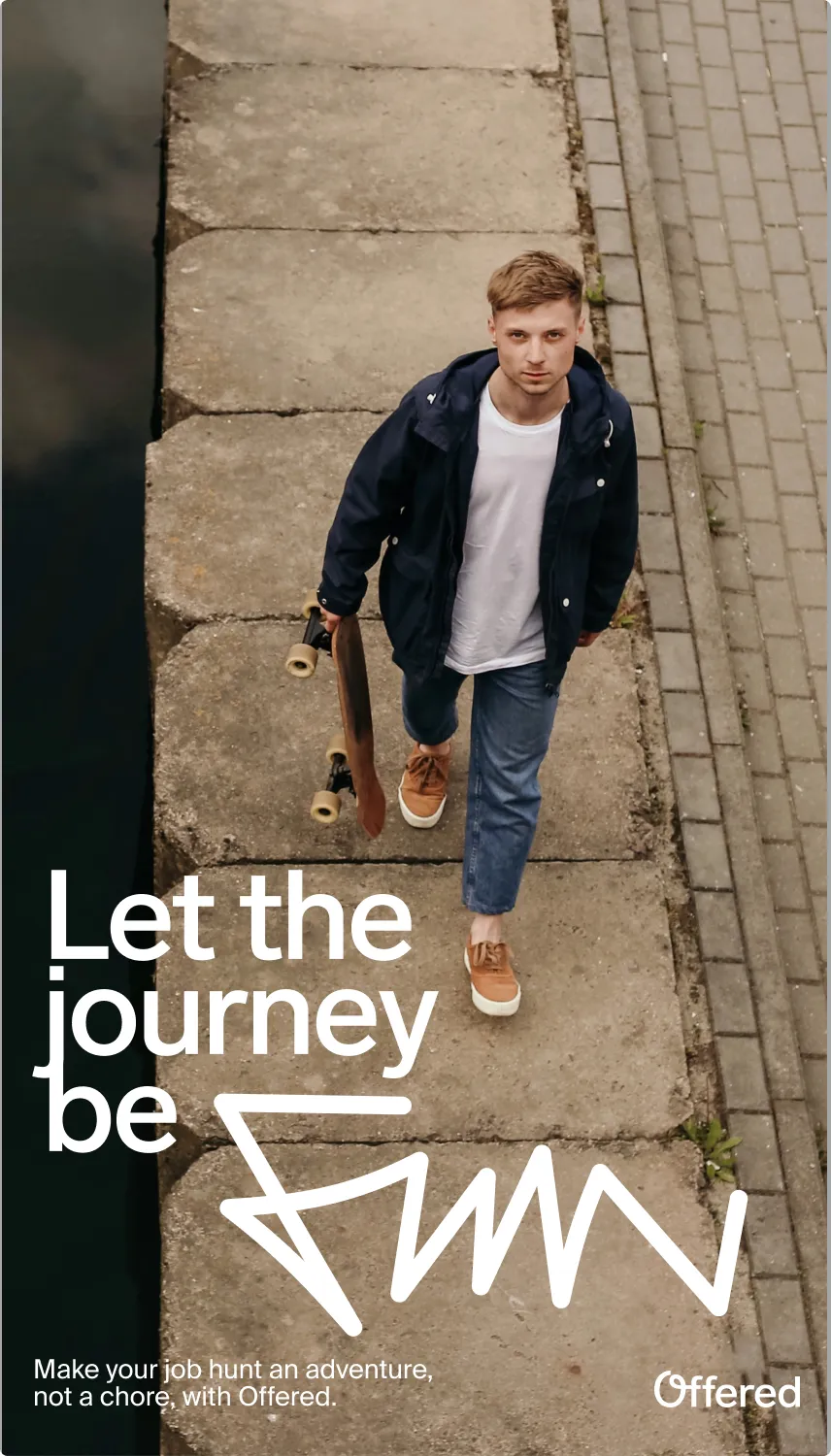 Let the journey be fun — brand poster