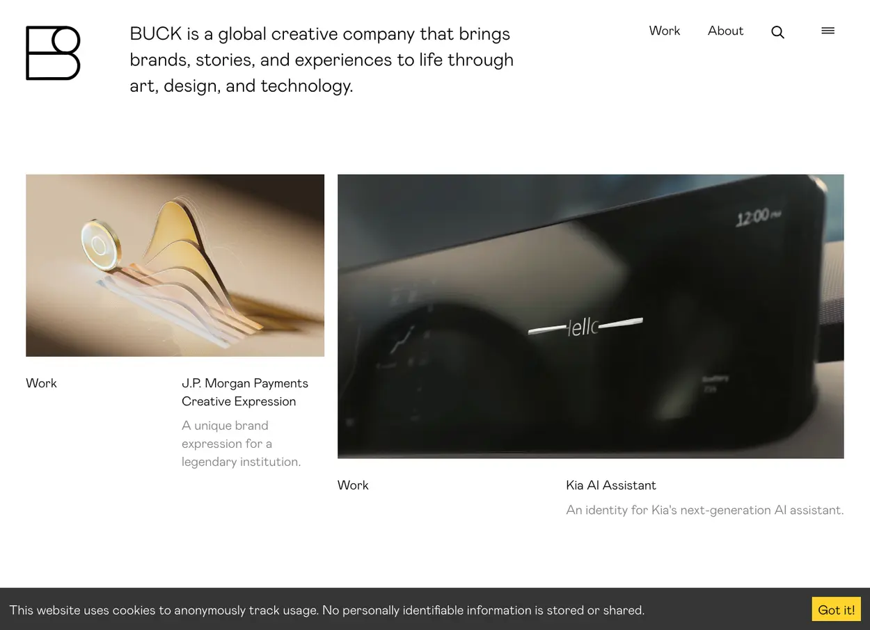 The BUCK website