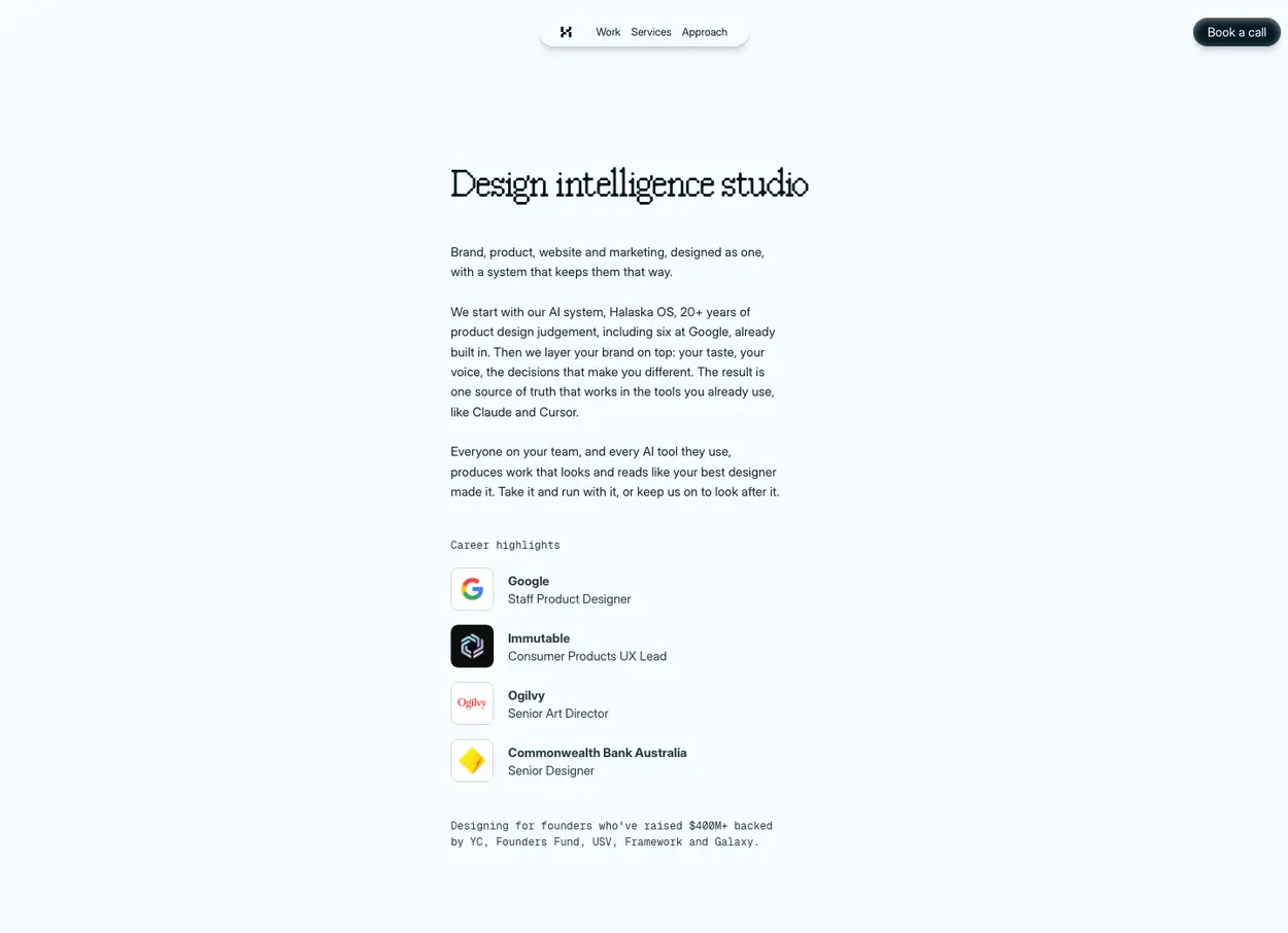 The Halaska website