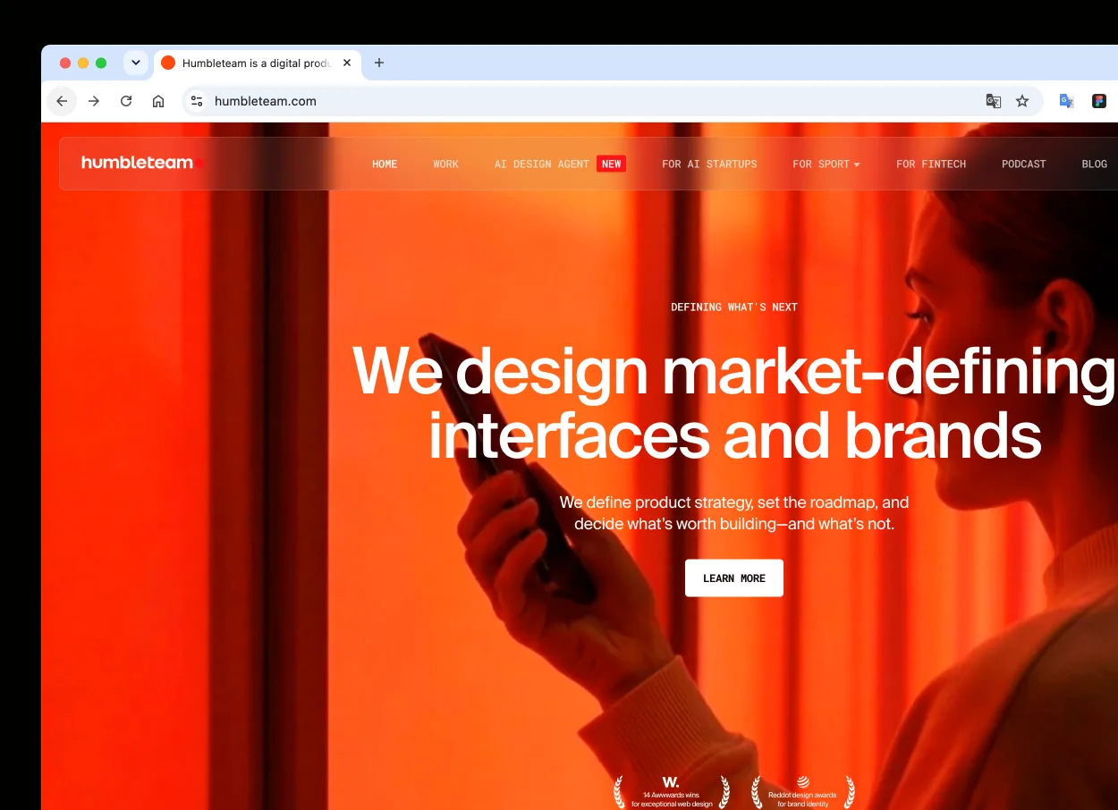 The Humbleteam homepage