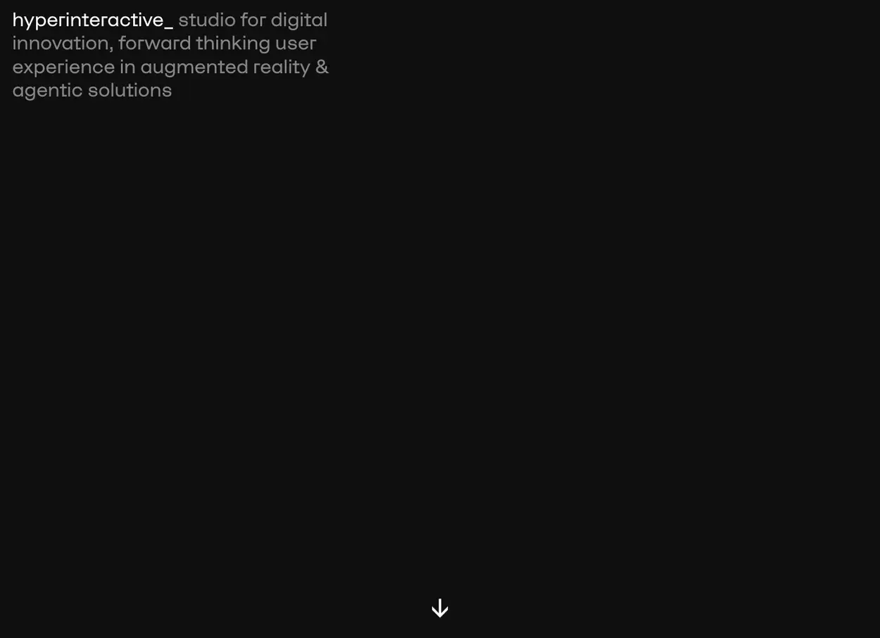 The Hyperinteractive website