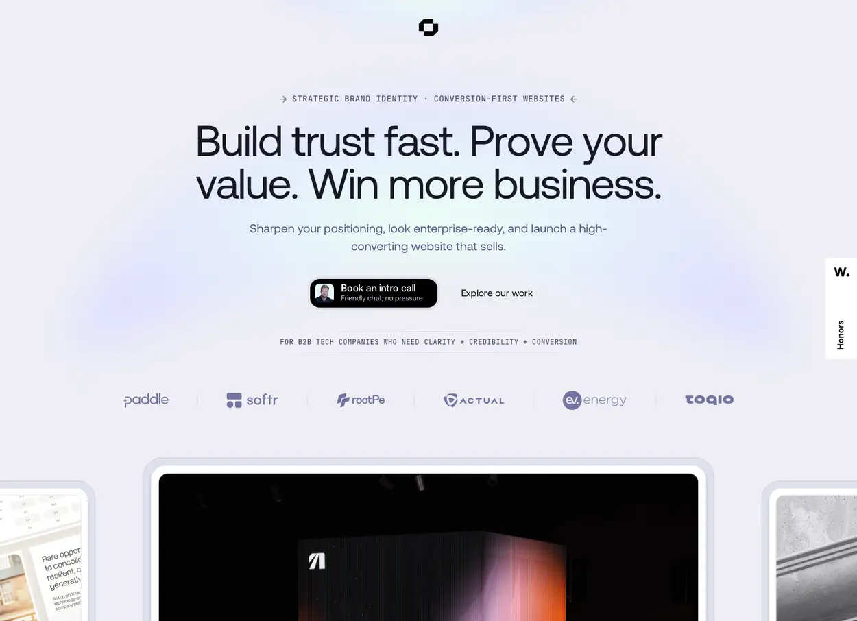 The Jords+Co Studio website