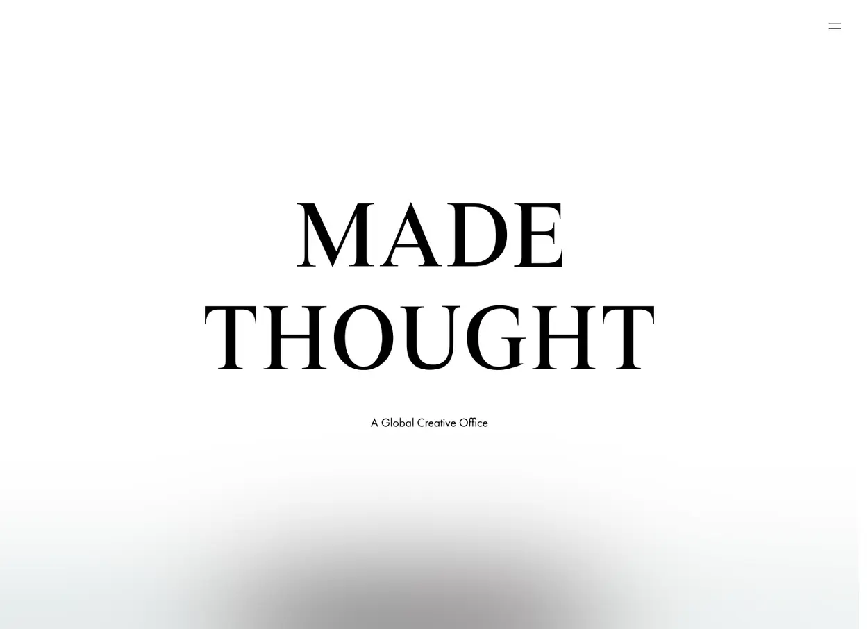 The Made Thought website