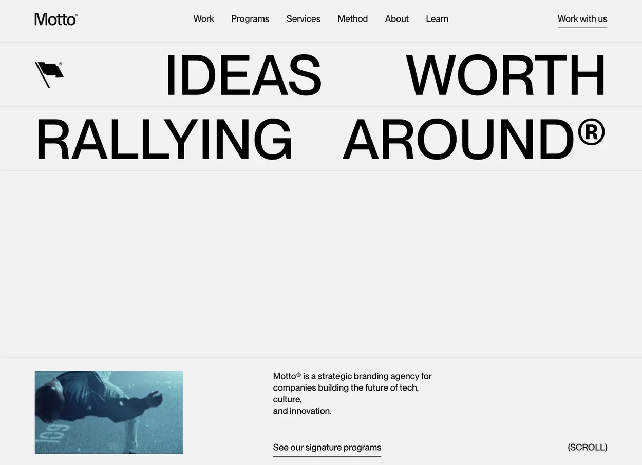 The Motto® website