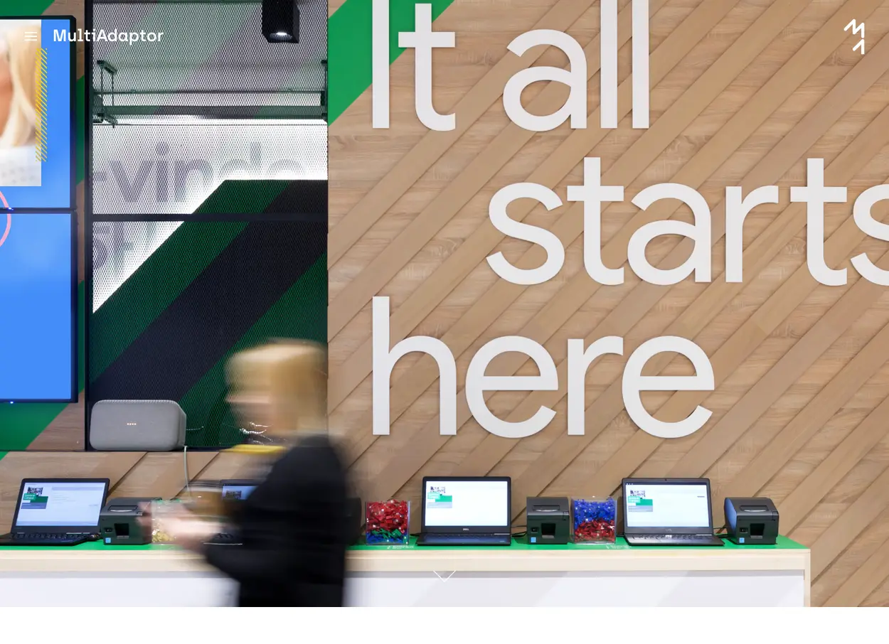 The MultiAdaptor website