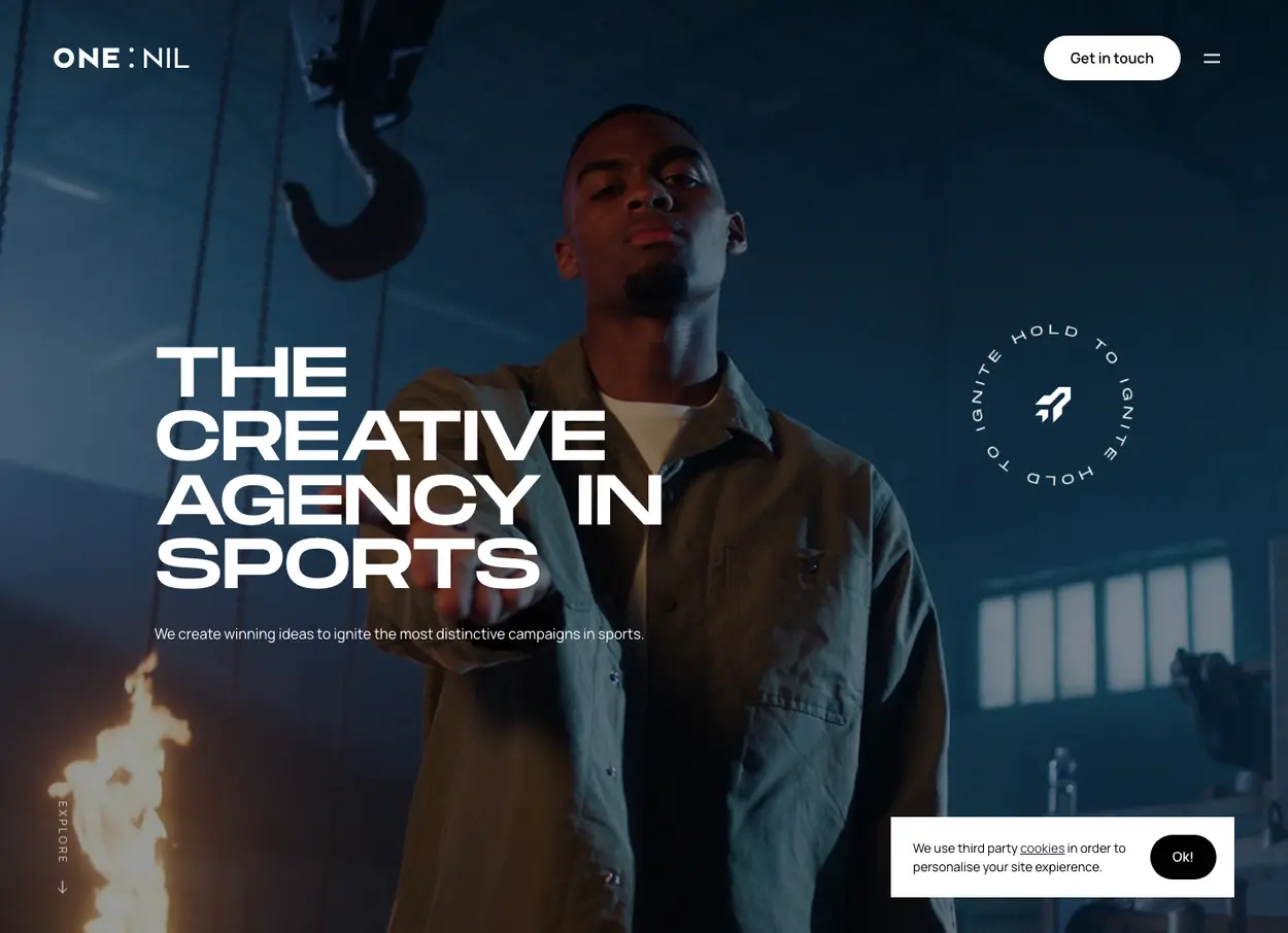 The One:Nil website