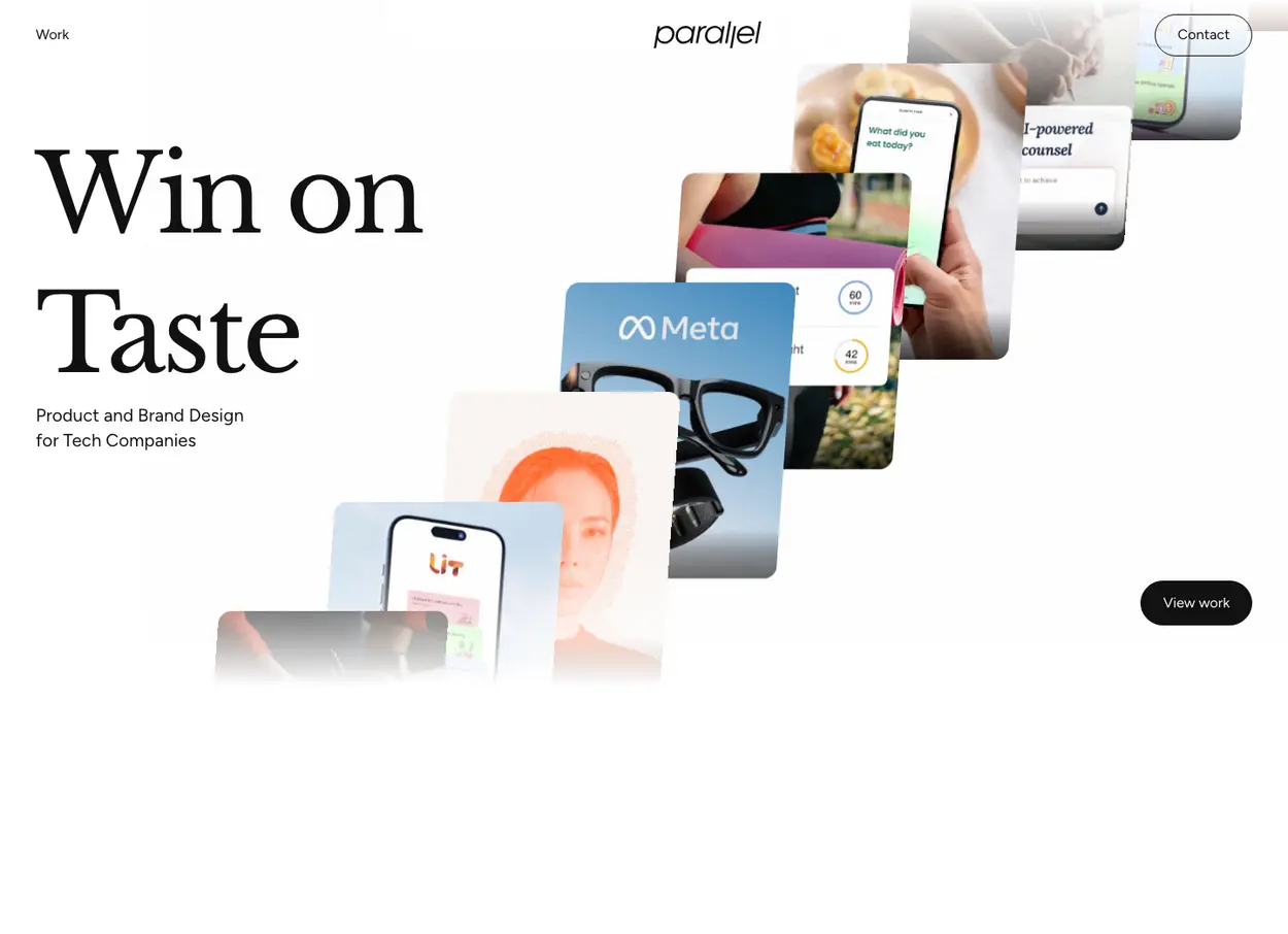 The Parallel Design Studio website