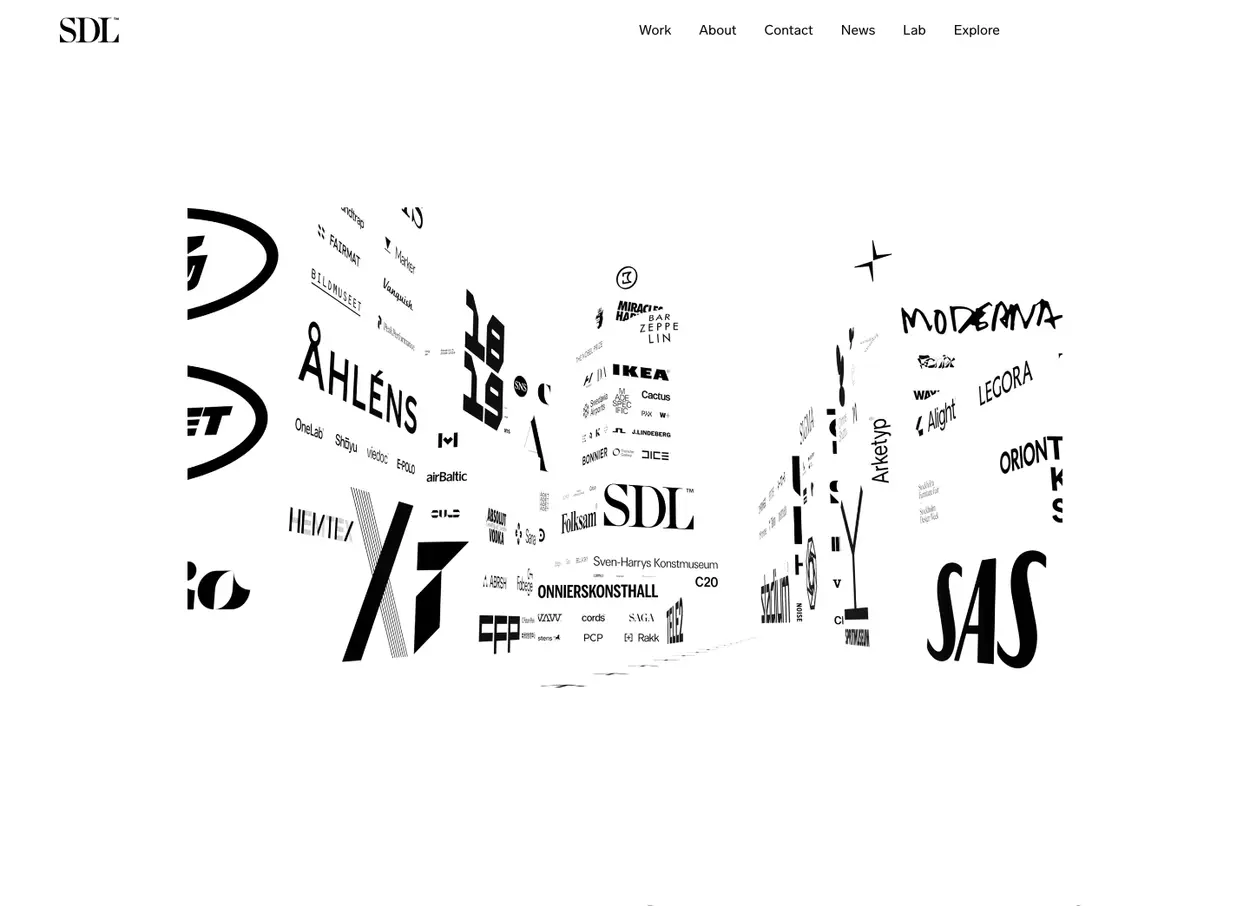 The Stockholm Design Lab website
