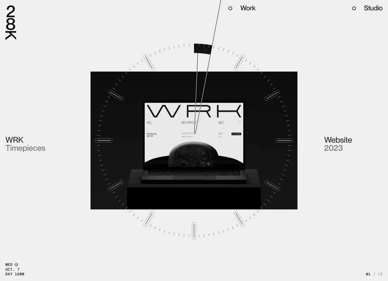 The Studio 28K website