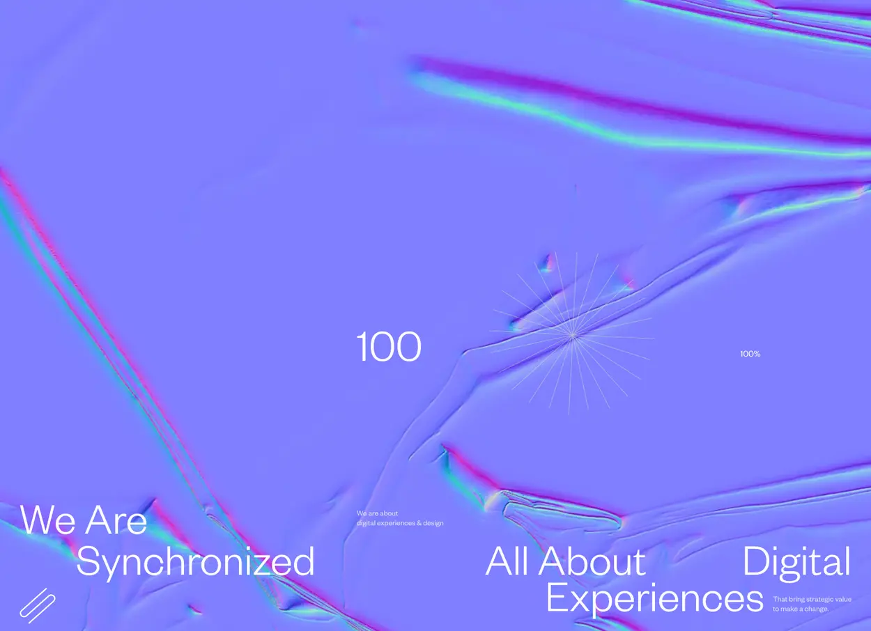 The Synchronized Studio website