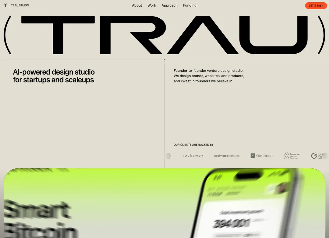 The TRAU website