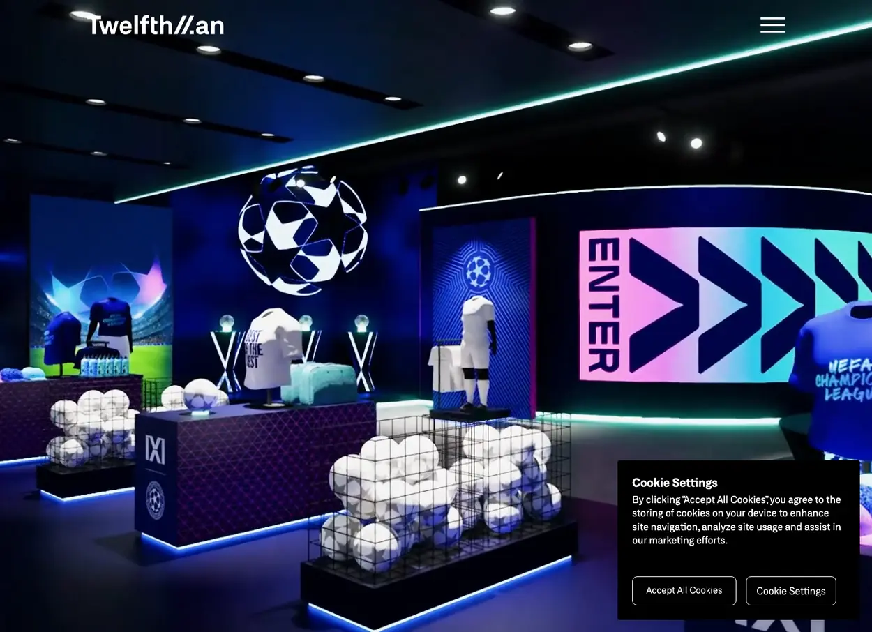 The TwelfthMan website