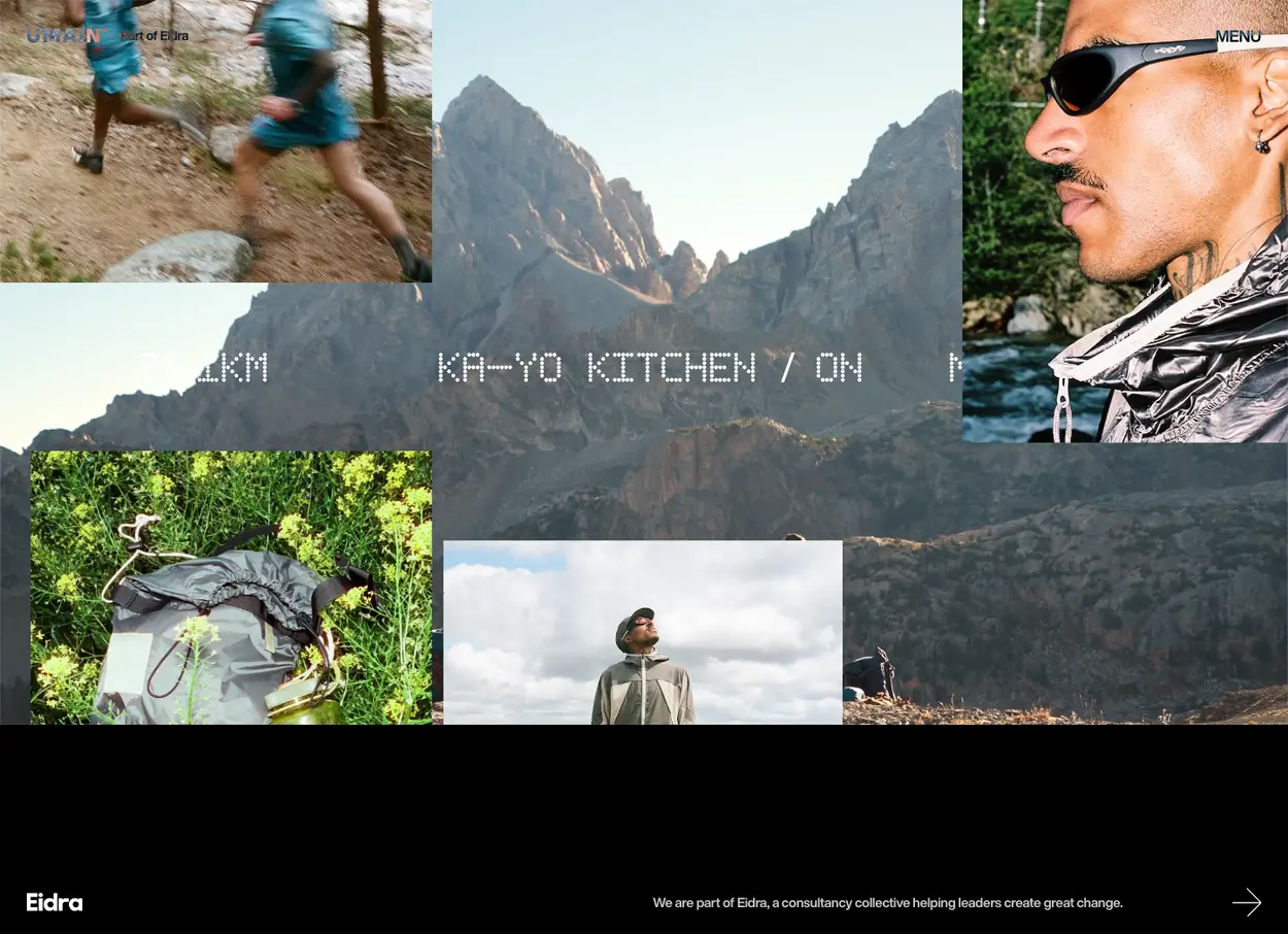 The Umain website