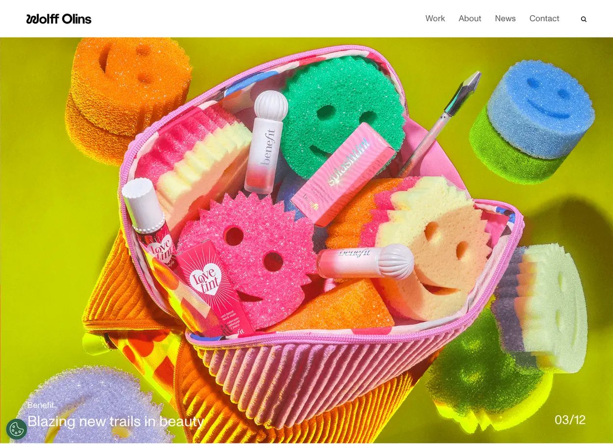The Wolff Olins website